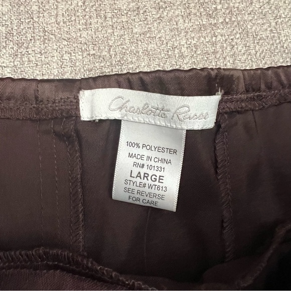 SOLD Charlotte Russe Brown Satin Strapless Corset - Picture 7 of 11